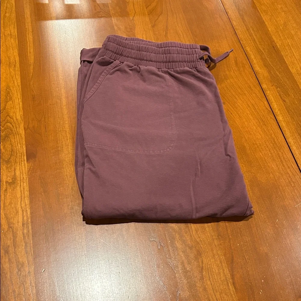 Life Is Good Women's Purple Joggers - Picture 1 of 4